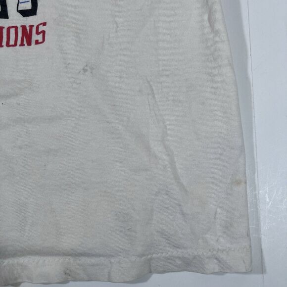 Vintage Chicago Bulls NBA Champions 1991 1992 Sweet Repeat T-Shirt Size Large - Picture 5 of 10